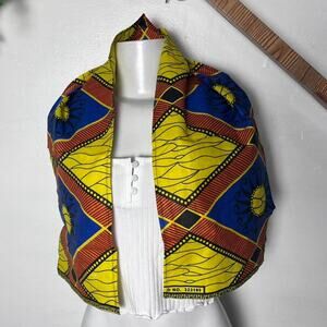 colorful scarf 100% cotton all over all over print women’s earthy dopamine